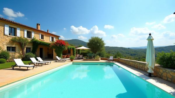 Top gîtes avec piscine à louer pour des vacances inoubliables au Luberon